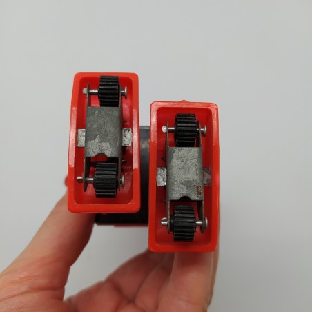 Robot giapponese marca KO plastica rossa anno 60 h. 14 cm