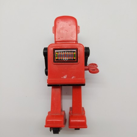 Robot giapponese marca KO plastica rossa anno 60 h. 14 cm