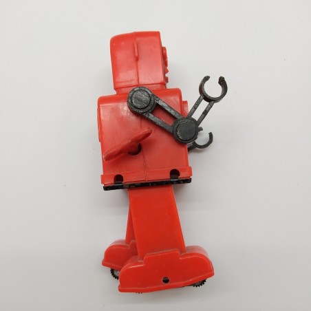 Robot giapponese marca KO plastica rossa anno 60 h. 14 cm
