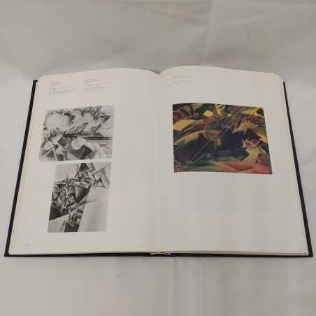 Libro Futurismo e Futurismi, Pontus Julten, Bompiani 1986, Ingiallimento