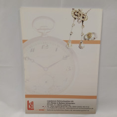 Catalogo asta di orologi e gioielli Lopodunum 2014 in tedesco. Buono 2