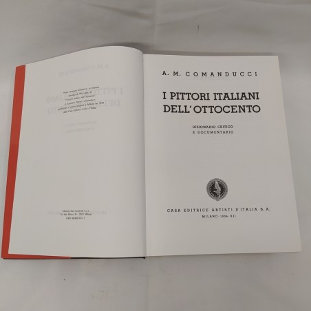 Libro I Pittori italiani dell'Ottocento, Comanducci, ed. San Gottardo 1991