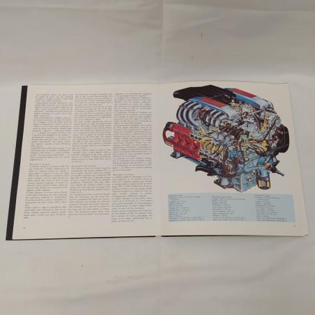 Libro Mythos Pininfarina, Automobilia, 1989. Rilegatura parzialmente scollata