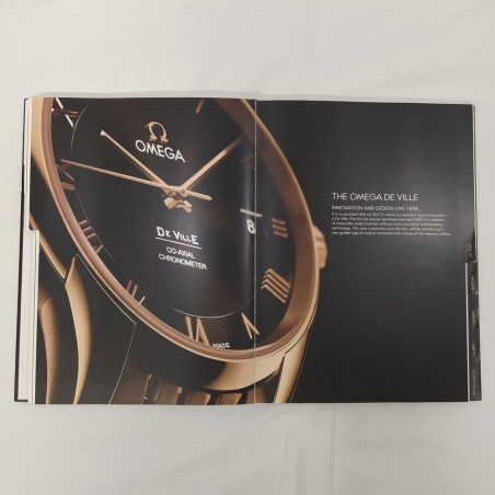 Catalogo orologi Omega La collection 2010-2011 in inglese. Lievi graffi