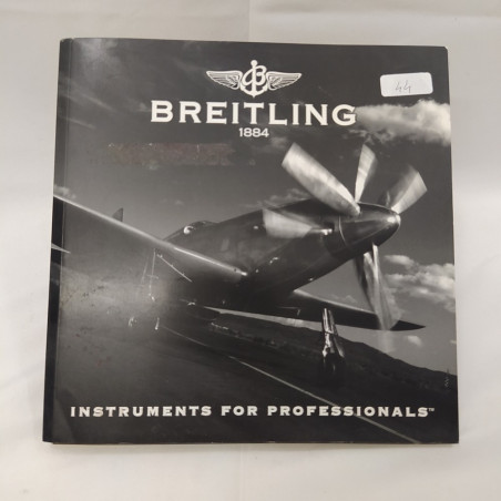 Catalogo orologi Breitling 2004 con listino ristampato nel 2005. Segno di scotch