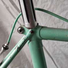 Bici corsa Bianchi Superleggera anni 80 dettagli pantografo tg. 48 2