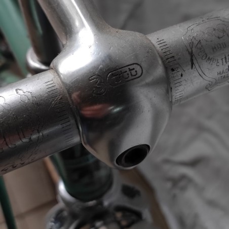 Bici corsa Bianchi Superleggera anni 80 dettagli pantografo tg. 48