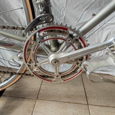 Bici strada Villa periodo anni 60 gruppo Campagnolo Gran Sport tg. 56,5 2