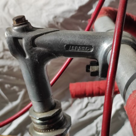 Bici corsa Patelli giallo uovo anni 60 tubi acciaio gruppo Campagnolo tg. 58
