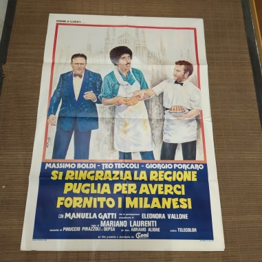 Manifesto originale Si ringrazia la Regione Puglia per averci fornito i milan...