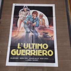 Manifesto originale L’ultimo guerriero  Forellini di affissione... 2