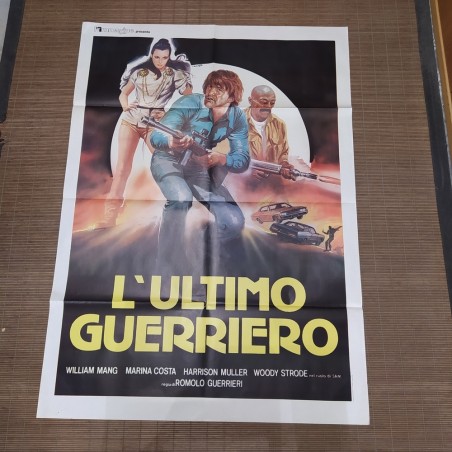 Manifesto originale L’ultimo guerriero  Forellini di affissione...
