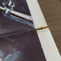 Manifesto originale Un uomo chiamato uomo 1981 Forellini di affissione... 2