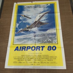 Manifesto originale Airport 80 1979 Strappi... 2