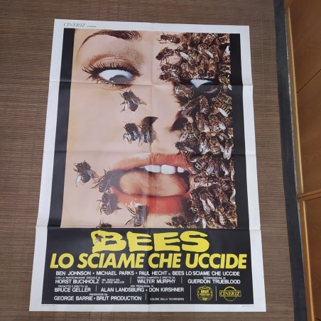 Manifesto originale Bees – Lo sciame che uccide 1978 Buono, piccoli strappi...