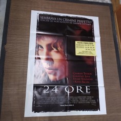 Manifesto originale 24ore 2002 Manifestino delle proiezioni con segni di scot... 2