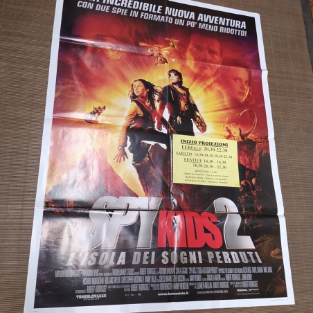 Manifesto originale Spy Kids 2 – L’isola dei sogni perduti 2002 Manifestino d...