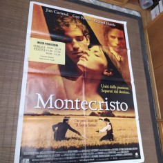 Manifesto originale Montecristo 2002 Orario delle proiezioni 2
