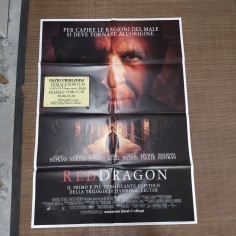 Manifesto originale Red Dragon 2002 Orario delle proiezioni con segni