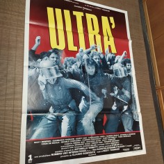 Manifesto originale Ultrà 1991 Forellini di affissione... 2