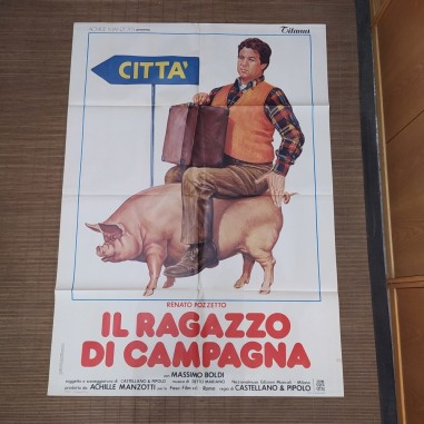 Manifesto originale Il ragazzo di campagna 1984 Ingrigimento...