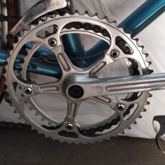 Bici corsa Patelli anni 70 tubi acciaio gruppo Campagnolo guarnitura Galli tg 53 2