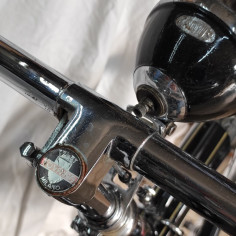Bici da città Bianchi anni 40/50 nera filetti oro completa restaurata 2