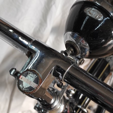 Bici da città Bianchi anni 40/50 nera filetti oro completa restaurata
