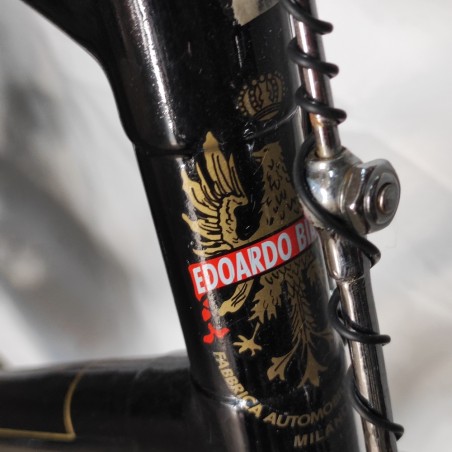 Bici da città Bianchi anni 40/50 nera filetti oro completa restaurata