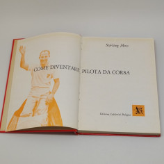 Libro Come diventare pilota da corsa, Stirling Moss, 1959. Sbucciature 2