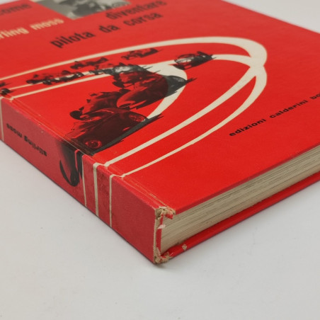 Libro Come diventare pilota da corsa, Stirling Moss, 1959. Sbucciature