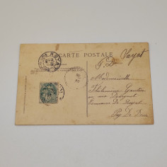 Cartolina postale pilota Vincenzo Lancia su vettura Fiat nel 1925. Ingiallimenti 2