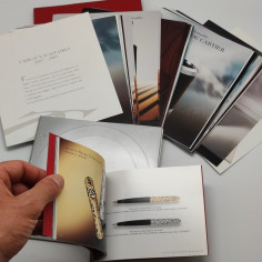 Lotto di 3 cataloghi Cartier 2006, 2007-08. Buone condizioni, lieve sbucciatura 2