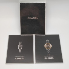 Cataloghi orologi Chanel in cofanetto. Ottime condizioni