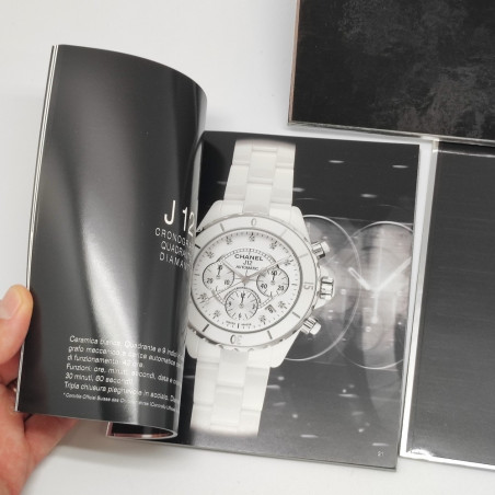 Cataloghi orologi Chanel in cofanetto. Ottime condizioni