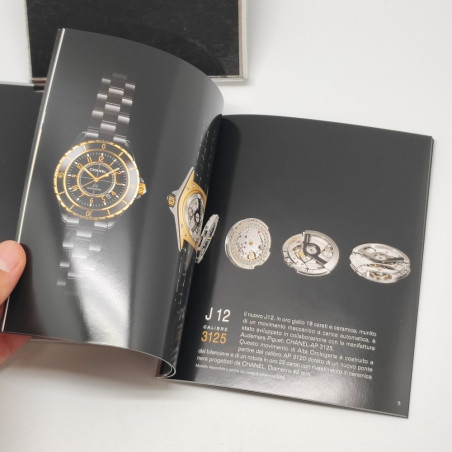 Cataloghi orologi Chanel in cofanetto. Ottime condizioni