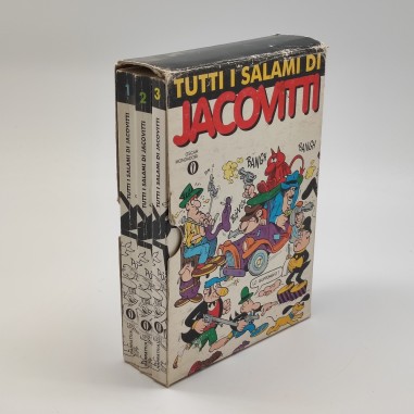 Libro Tutti salami di Iacovitti, Vol. 1, 2, 3, I ed. 1993, Oscar Mondadori