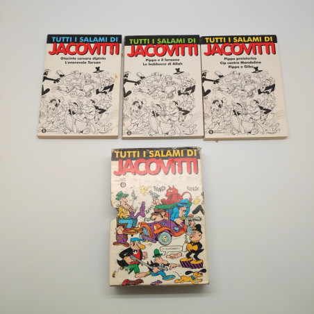 Libro Tutti salami di Iacovitti, Vol. 1, 2, 3, I ed. 1993, Oscar Mondadori