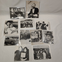 Lotto di 11 fotografie dei Beatles e familiari, varie dimensioni. Buono 2
