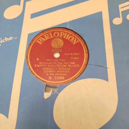 Lotto di 6 dischi 78 giri americani di blues americano. Piccole scheggiature