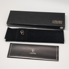 Confezione e fodero morbido per orologio Concord con documenti. Buono 2