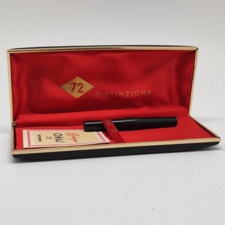 Cofanetto per penna Omas 72 Distinzione con porta ricarica. Impolverata
