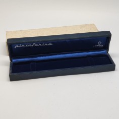 Confezione per orologi Orfina Pininfarina blu con placchetta. Macchie di umidità 2