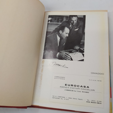 Libro "La mia vita a 300 all'ora", Fangio e Giambertone, 2° edizione, 1963