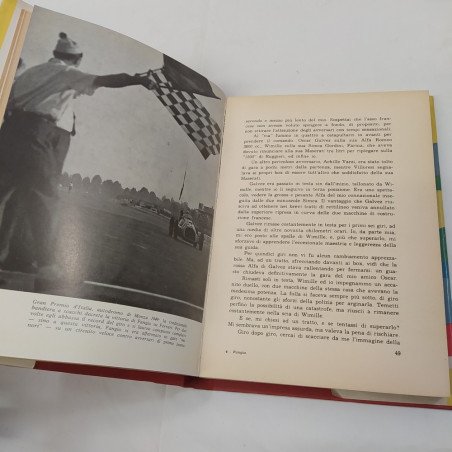 Libro "La mia vita a 300 all'ora", Fangio e Giambertone, 2° edizione, 1963