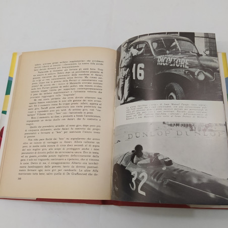 Libro "La mia vita a 300 all'ora", Fangio e Giambertone, 2° edizione, 1963