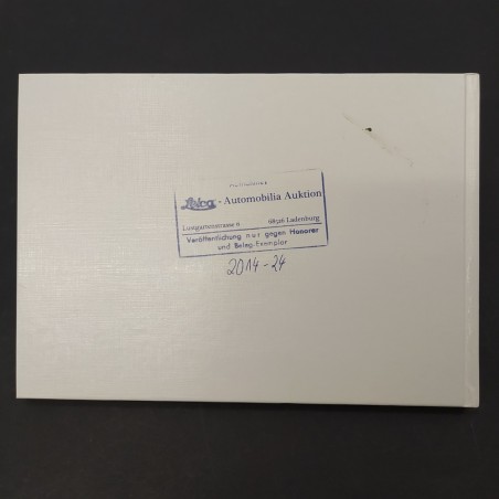 Catalogo Auktionzeit Photographica R, 2014 in tedesco. Ottime condizioni