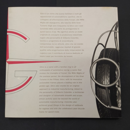 Volume GILCO Le Macchine di Gilberto Colombo, 1993 in italiano e inglese. Buono