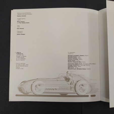 Volume GILCO Le Macchine di Gilberto Colombo, 1993 in italiano e inglese. Buono