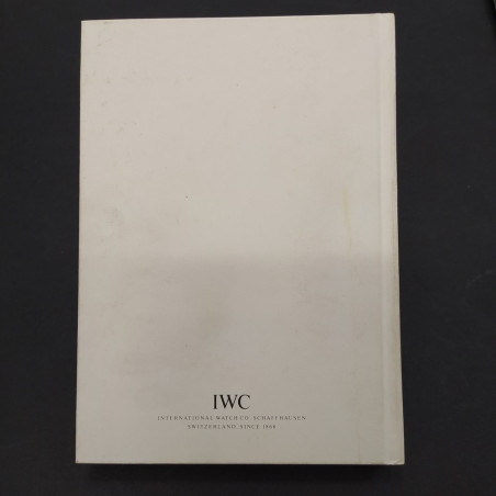 Catalogo di orologi svizzeri IWC 2009/10. Copertina rigida macchiata